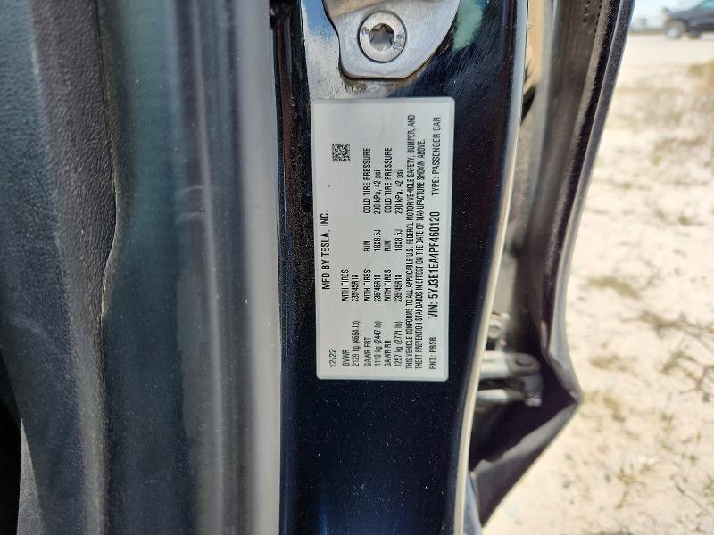 Продажа на аукционе авто 2023 Tesla Model 3, vin: 5YJ3E1EA4PF460120, номер лота: 59320556