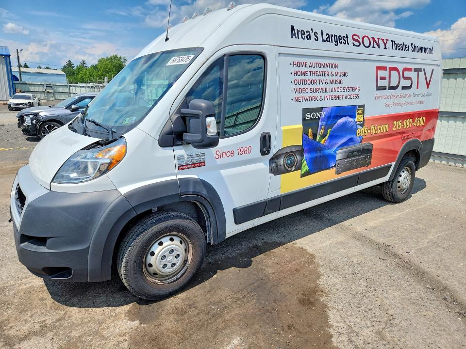 Продажа на аукционе авто 2021 Ram Promaster 2500, vin: 3C6ERVDG0ME502639, номер лота: 58763476