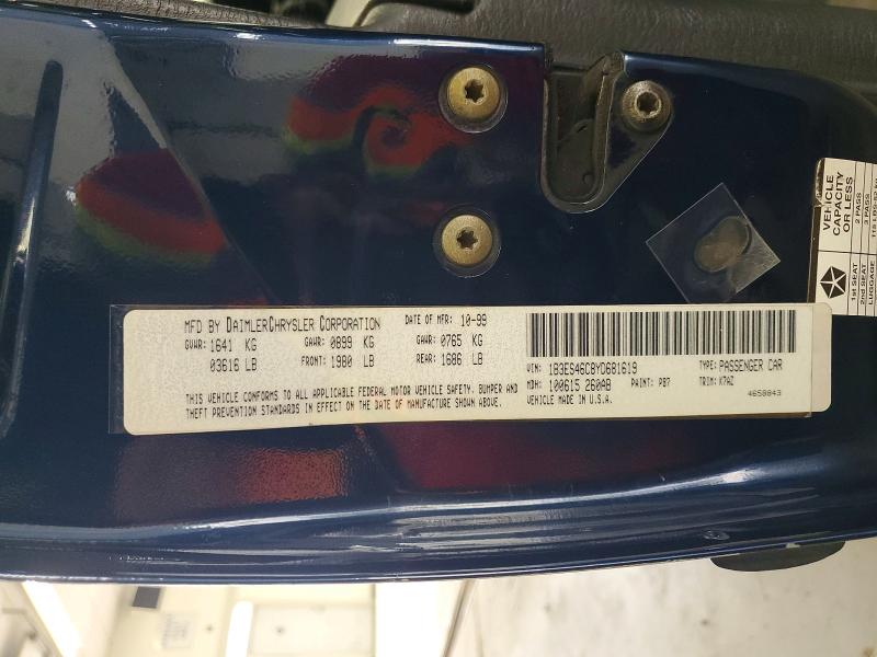 Продажа на аукционе авто 2000 Dodge Neon, vin: 1B3ES46C8YD681619, номер лота: 56278246
