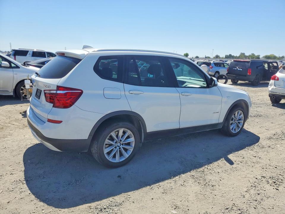 2017 Bmw X3 მანქანა იყიდება აუქციონზე, vin: 5UXWX9C34H0W73934, აუქციონის ნომერი: 58839636