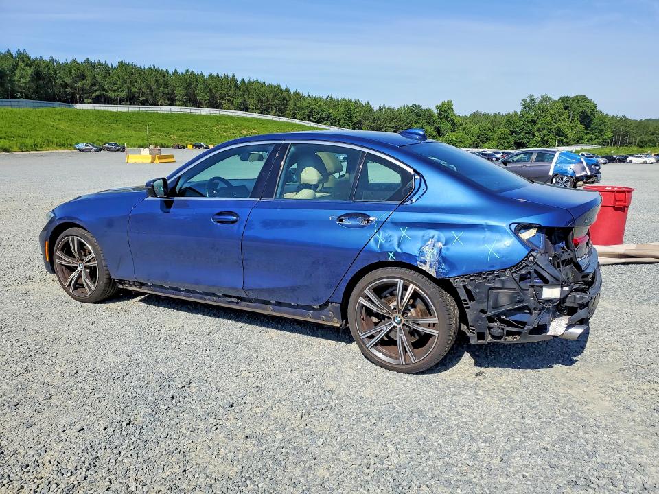 2021 Bmw 330xi მანქანა იყიდება აუქციონზე, vin: 3MW5R7J07M8B87555, აუქციონის ნომერი: 57301456