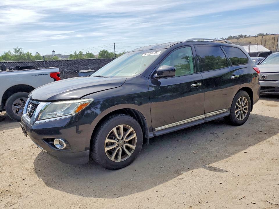 2014 Nissan Pathfinder მანქანა იყიდება აუქციონზე, vin: 5N1AR2MMXEC707515, აუქციონის ნომერი: 55987446
