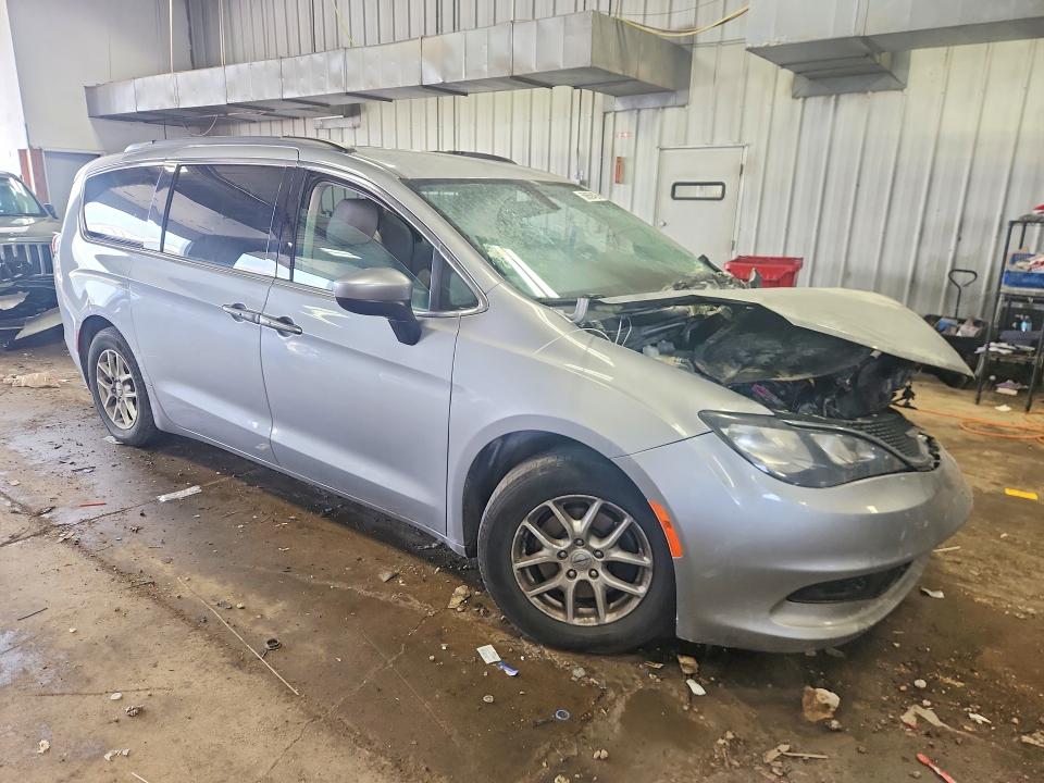 59059426 :رقم المزاد ، 2C4RC1DG0MR521100 vin ، 2021 Chrysler Voyager مزاد بيع