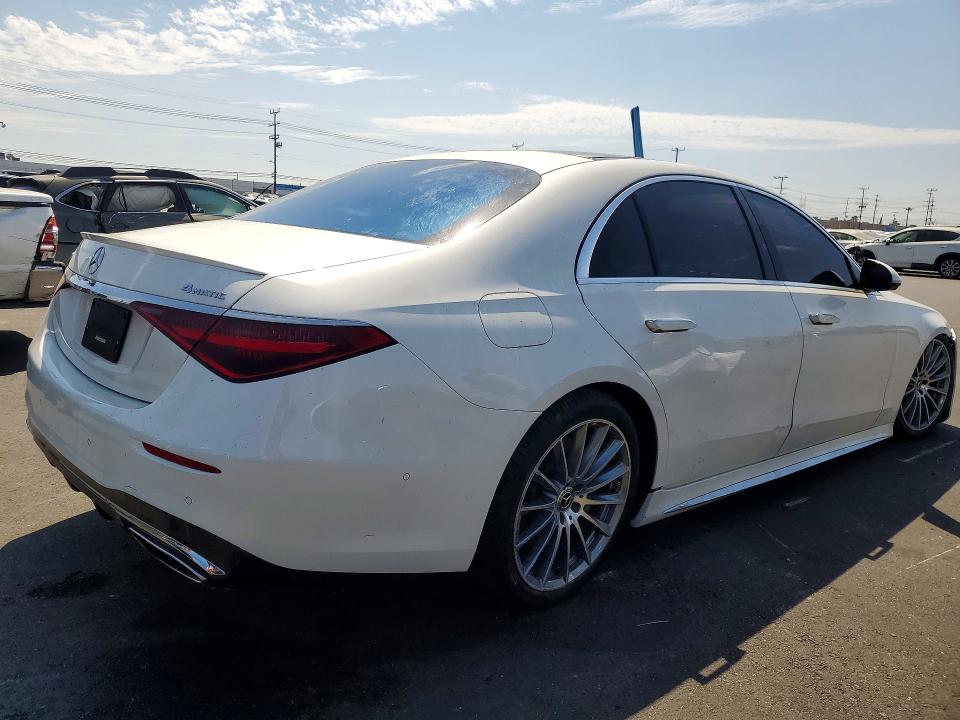 58414886 :رقم المزاد ، W1K6G7GB2NA157817 vin ، 2022 Mercedes-benz S مزاد بيع