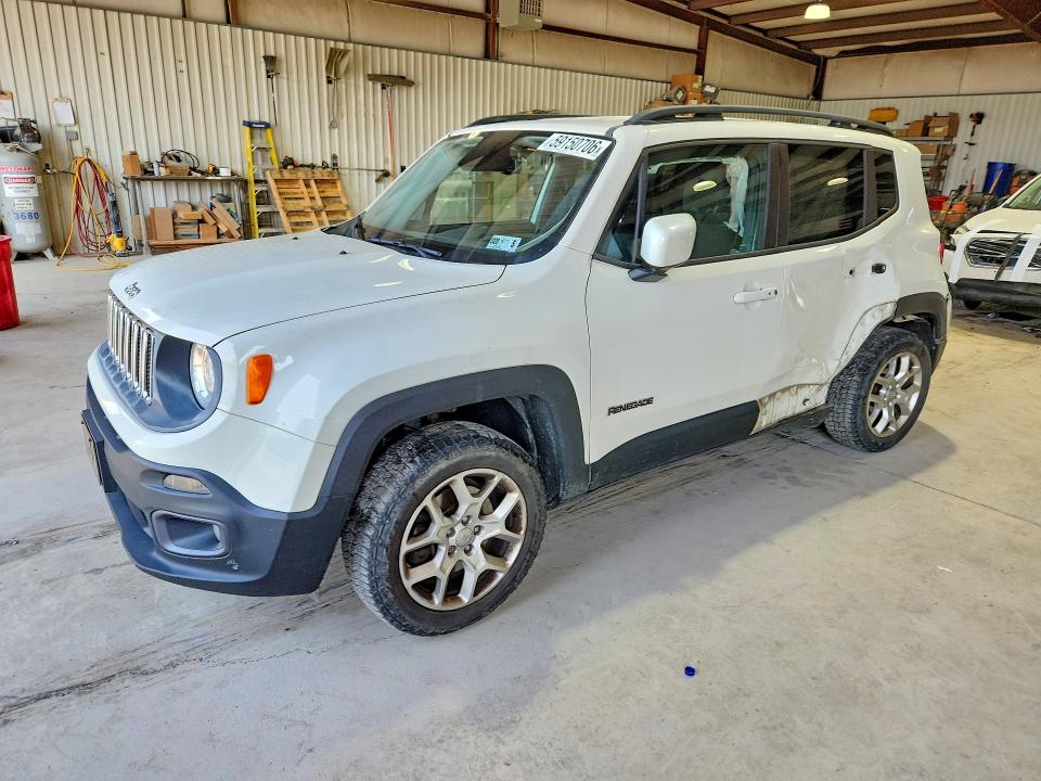 Продаж на аукціоні авто 2016 Jeep Renegade, vin: ZACCJBBT1GPD25810, номер лоту: 59150706