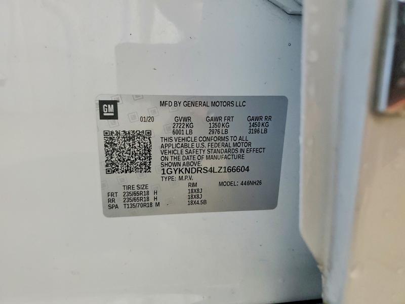 Продажа на аукционе авто 2020 Cadillac Xt5, vin: 1GYKNDRS4LZ166604, номер лота: 56613266