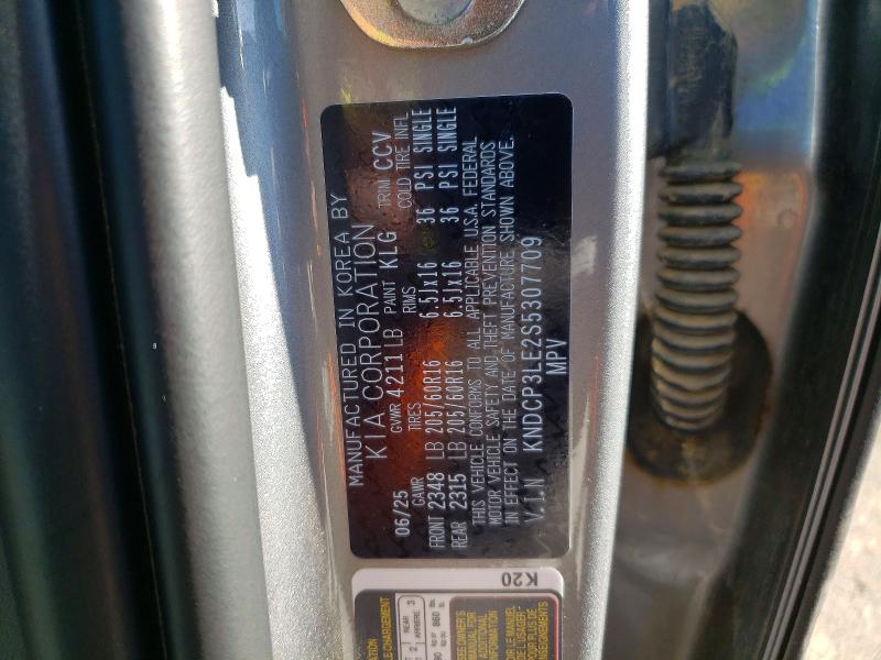 59277886 :رقم المزاد ، KNDCP3LE2S5307709 vin ، 2025 Kia Niro مزاد بيع