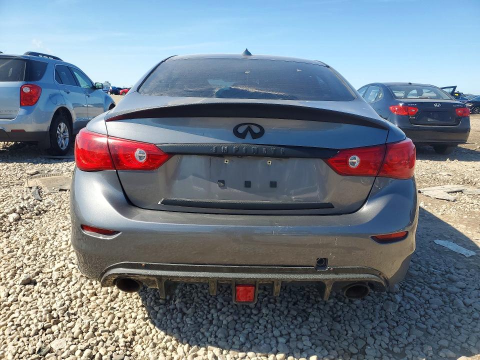 2015 Infiniti Q50 მანქანა იყიდება აუქციონზე, vin: JN1BV7AR0FM408762, აუქციონის ნომერი: 57969446