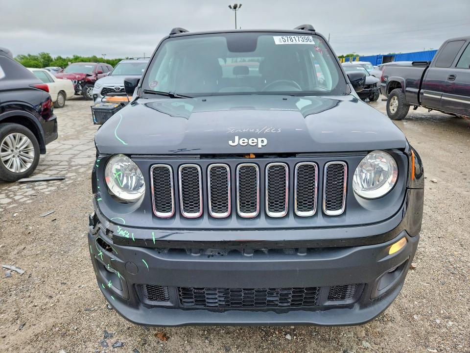 2018 Jeep Renegade მანქანა იყიდება აუქციონზე, vin: ZACCJBBB1JPH77710, აუქციონის ნომერი: 57817396