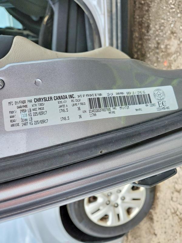 Продажа на аукционе авто 2015 Dodge Grand Caravan, vin: 2C4RDGBG2FR657685, номер лота: 57642556
