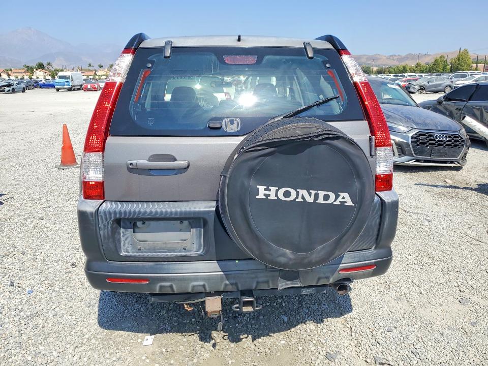 2006 Honda Cr-v მანქანა იყიდება აუქციონზე, vin: JHLRD68526C023787, აუქციონის ნომერი: 56180056