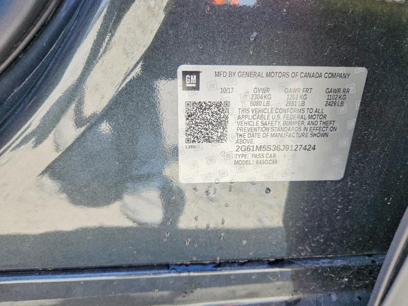2018 Cadillac Xts მანქანა იყიდება აუქციონზე, vin: 2G61M5S36J9127424, აუქციონის ნომერი: 55954606