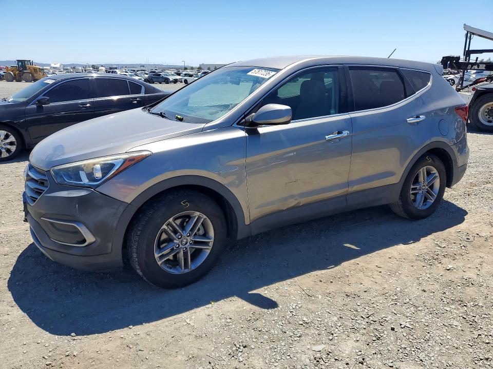 2018 Hyundai Santa Fe Sport მანქანა იყიდება აუქციონზე, vin: 5NMZT3LB2JH071943, აუქციონის ნომერი: 57617236