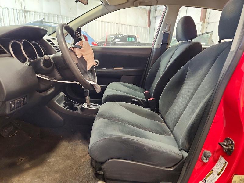 2010 Nissan Versa მანქანა იყიდება აუქციონზე, vin: 3N1BC1CP7AL444952, აუქციონის ნომერი: 55705326