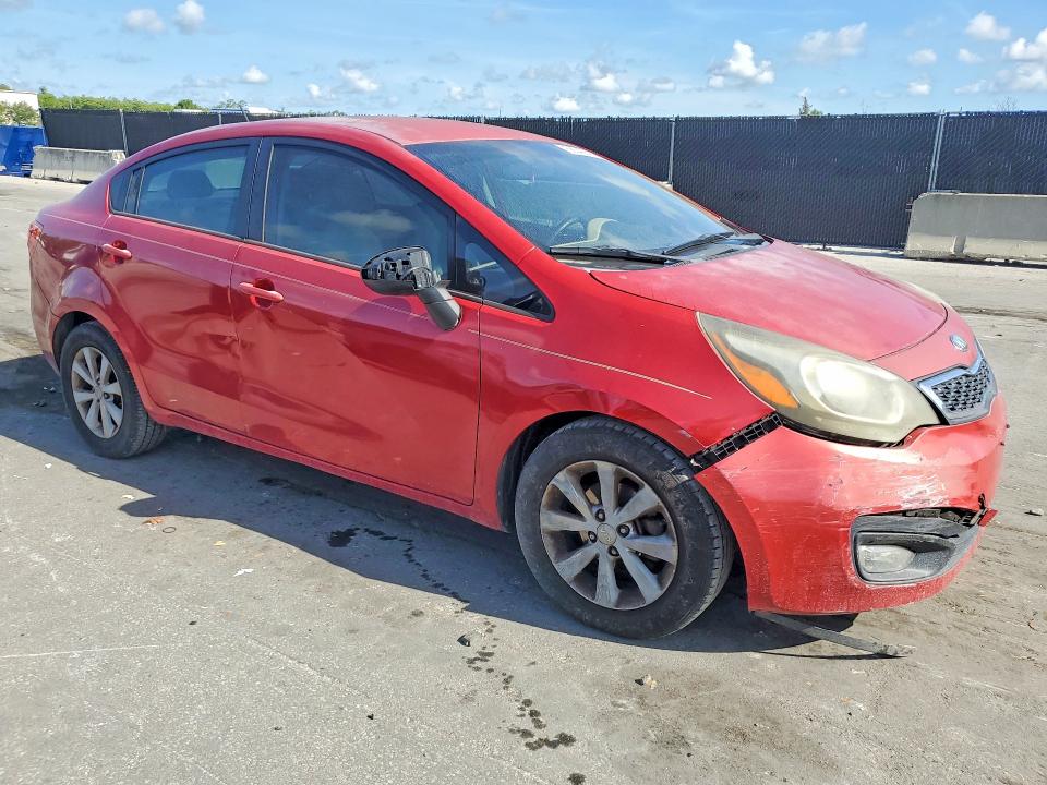 2013 Kia Rio მანქანა იყიდება აუქციონზე, vin: KNADN4A3XD6141063, აუქციონის ნომერი: 56342696