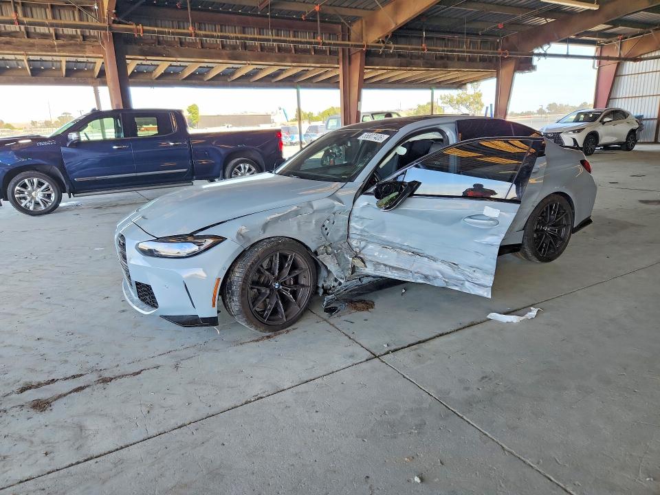 2022 Bmw M3 მანქანა იყიდება აუქციონზე, vin: WBS43AY06NFL62298, აუქციონის ნომერი: 55807406