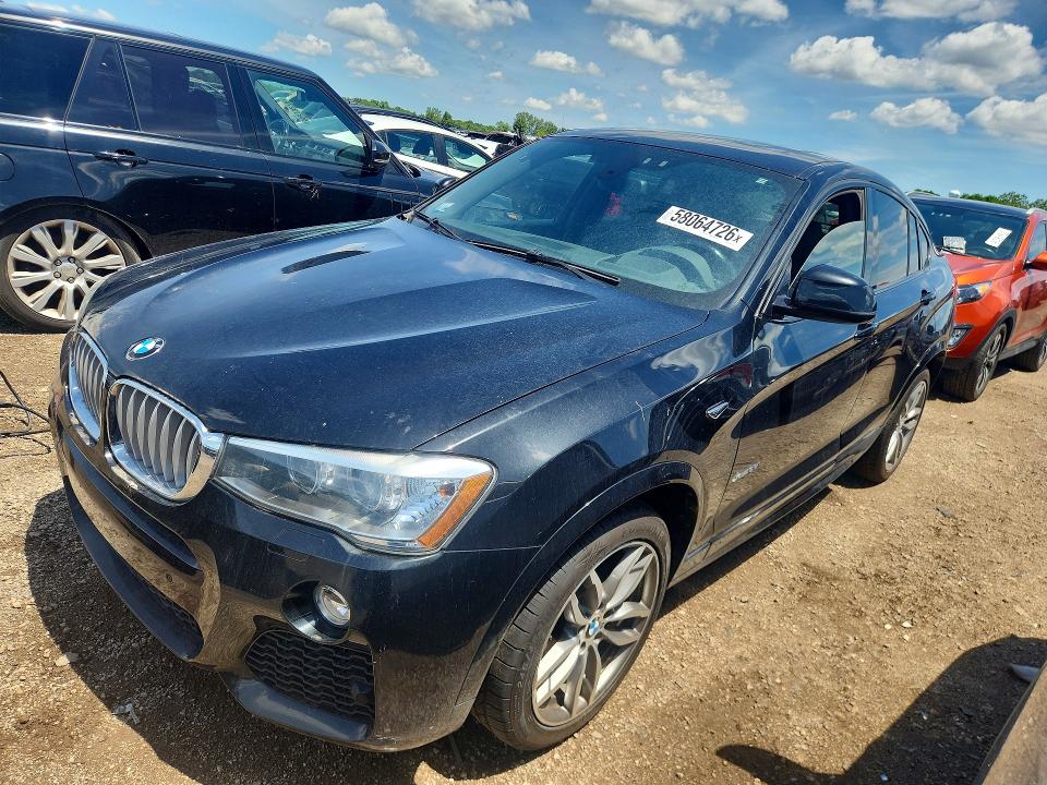 2015 Bmw X4 მანქანა იყიდება აუქციონზე, vin: 5UXXW3C54F0M87359, აუქციონის ნომერი: 58064726