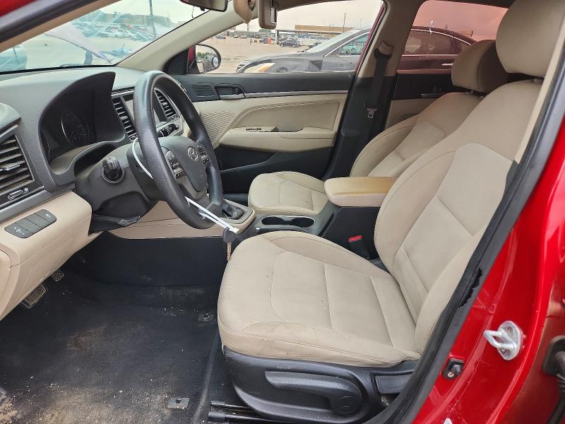 55649056 :رقم المزاد ، KMHD84LF6HU398977 vin ، 2017 Hyundai Elantra مزاد بيع
