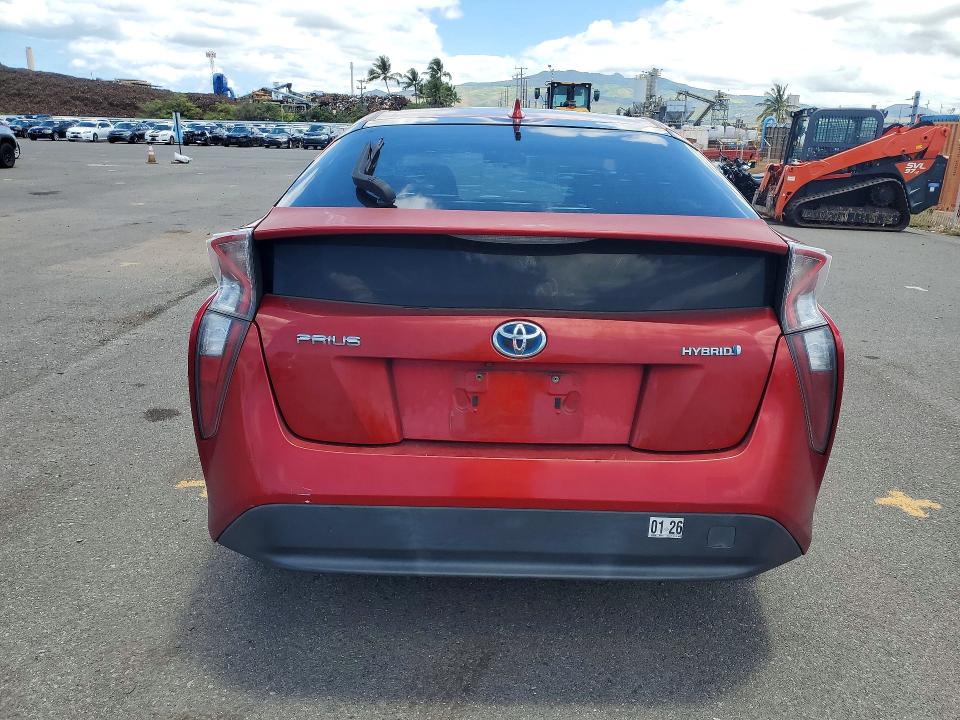 54537486 :رقم المزاد ، JTDKARFUXG3519070 vin ، 2016 Toyota Prius مزاد بيع