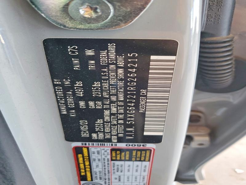 Aukcja sprzedaży 2024 Kia K5, vin: 5XXG64J21RG264215, numer aukcji: 55893886