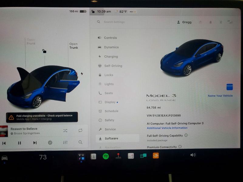 57707156 :رقم المزاد ، 5YJ3E1EAXJF013699 vin ، 2018 Tesla Model 3 مزاد بيع