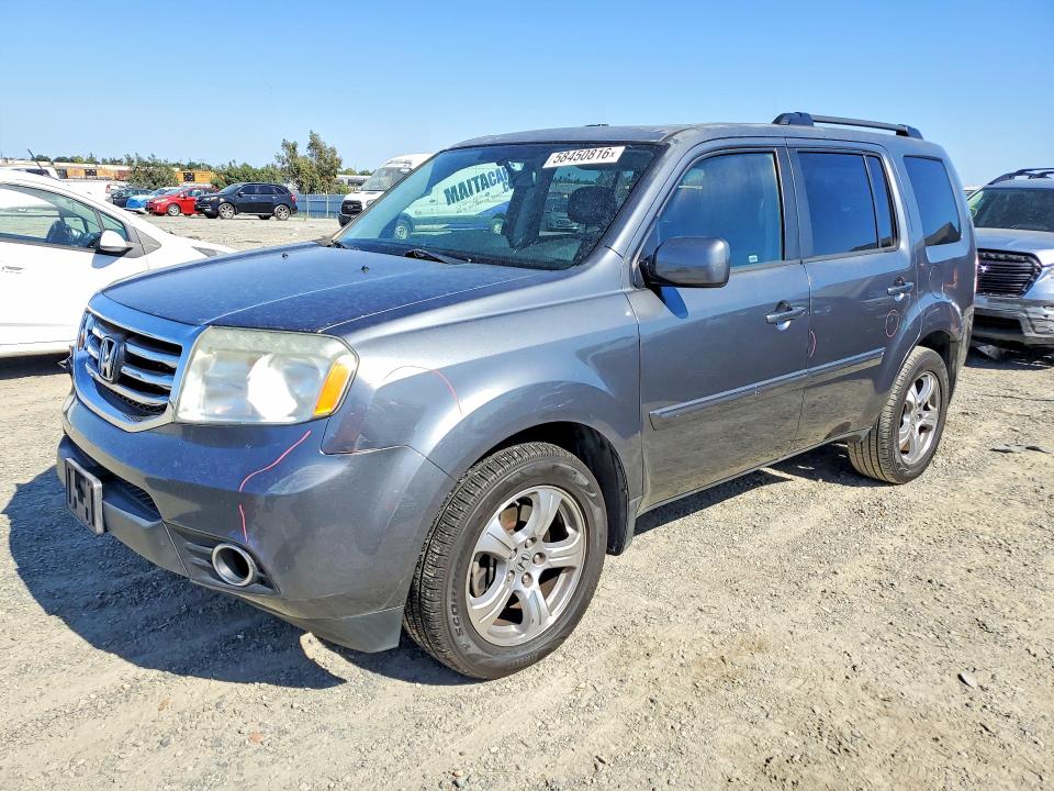 58450816 :رقم المزاد ، 5FNYF4H50DB066550 vin ، 2013 Honda Pilot مزاد بيع