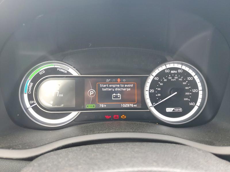 56087366 :رقم المزاد ، KNDCB3LC8H5099678 vin ، 2017 Kia Niro مزاد بيع