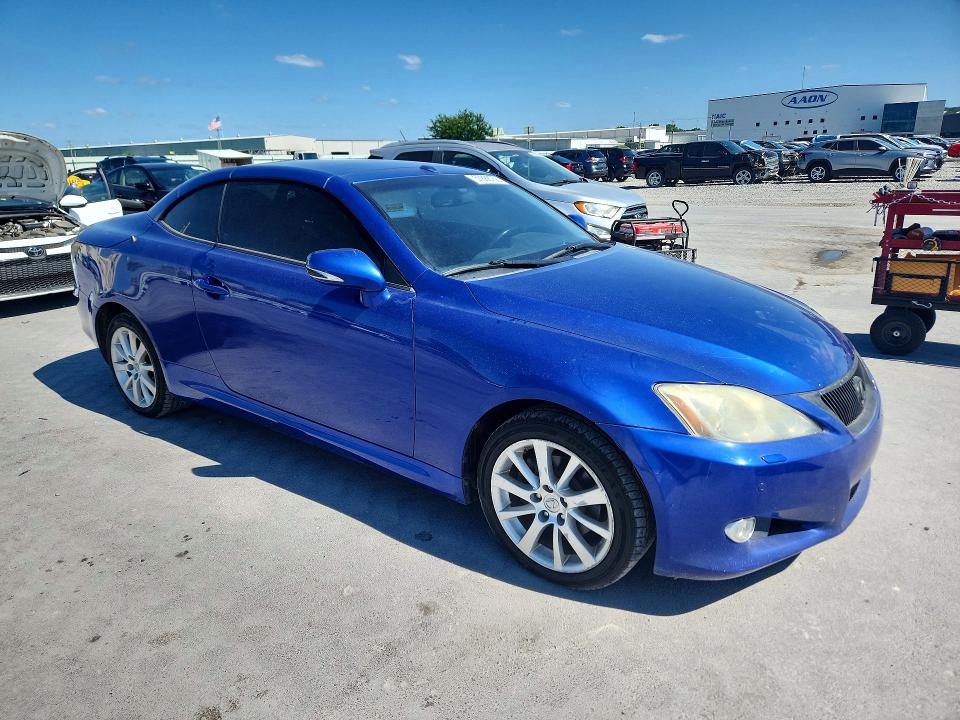 Auction sale of the 2010 Lexus Is, vin: JTHFF2C22A2500411, lot number: 57868756