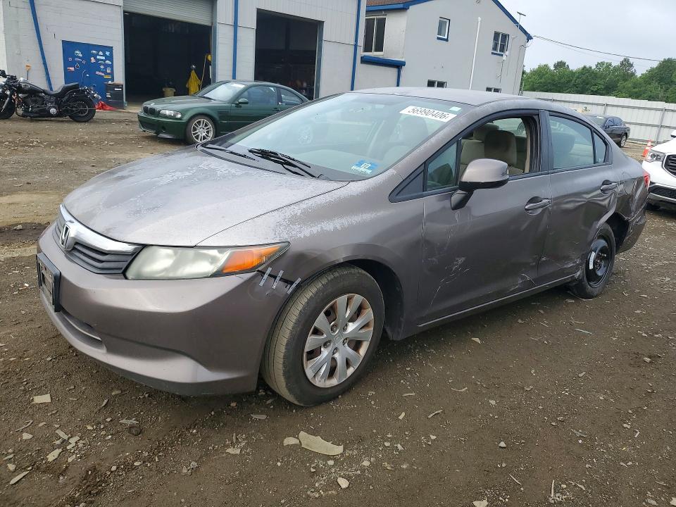 2012 Honda Civic მანქანა იყიდება აუქციონზე, vin: 2HGFB2F50CH569323, აუქციონის ნომერი: 56990406