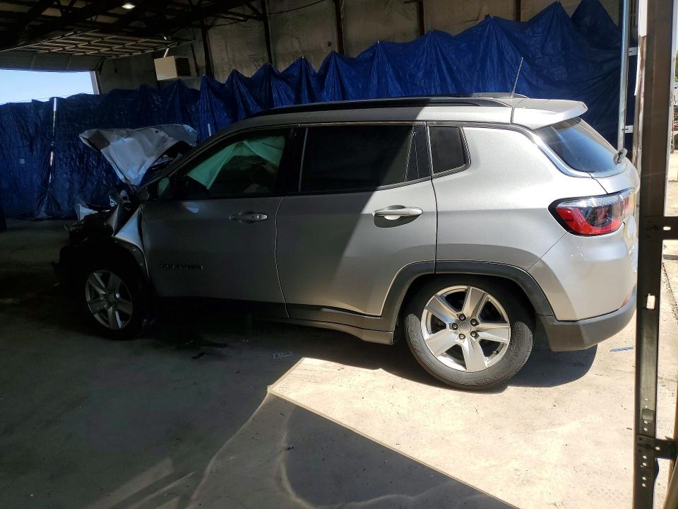 2022 Jeep Compass მანქანა იყიდება აუქციონზე, vin: 3C4NJDBB4NT207736, აუქციონის ნომერი: 55918366