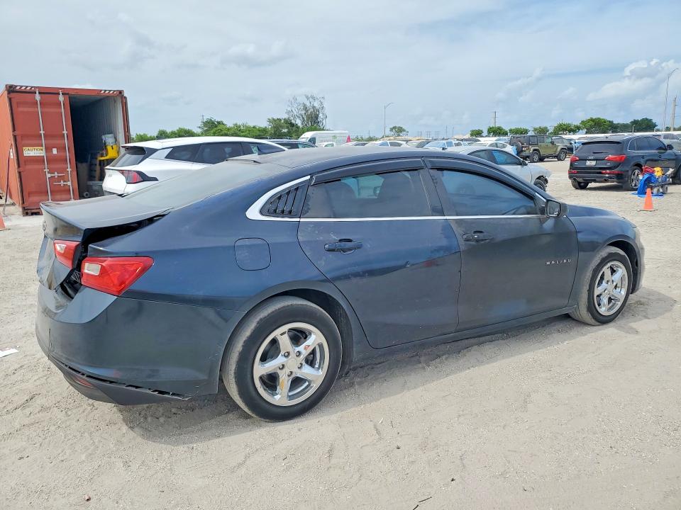 57861886 :رقم المزاد ، 1G1ZB5ST7HF240170 vin ، 2017 Chevrolet Malibu مزاد بيع