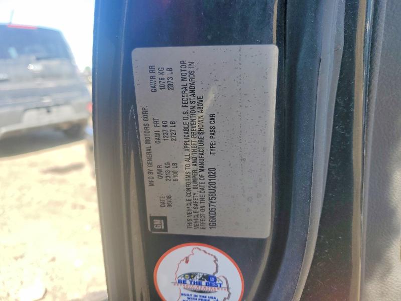 Продаж на аукціоні авто 2008 Cadillac Dts, vin: 1G6KD57Y58U201020, номер лоту: 55616886