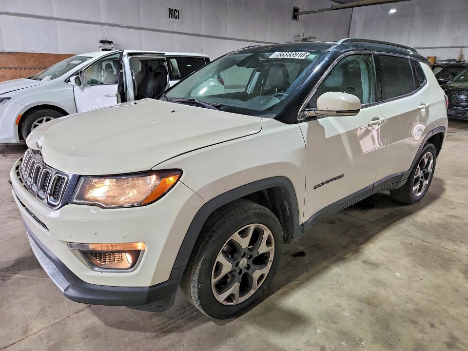 2018 Jeep Compass მანქანა იყიდება აუქციონზე, vin: 3C4NJDCB3JT397795, აუქციონის ნომერი: 56333916