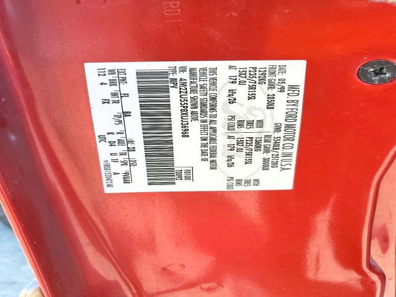 Aukcja sprzedaży 1999 Mercury Mountaineer, vin: 4M2ZU55P8XUJ36968, numer aukcji: 59264366