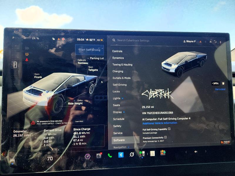 Aukcja sprzedaży 2024 Tesla Cybertruck, vin: 7G2CEHED1RA051069, numer aukcji: 56653746