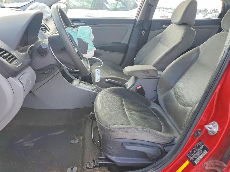56358876 :رقم المزاد ، KMHCT4AE3FU936164 vin ، 2015 Hyundai Accent مزاد بيع