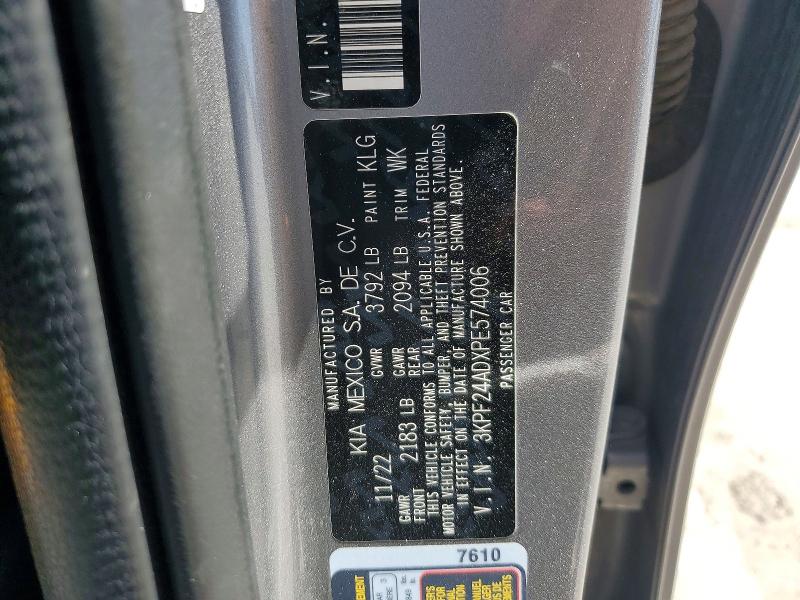 Aukcja sprzedaży 2023 Kia Forte, vin: 3KPF24ADXPE574006, numer aukcji: 57953026
