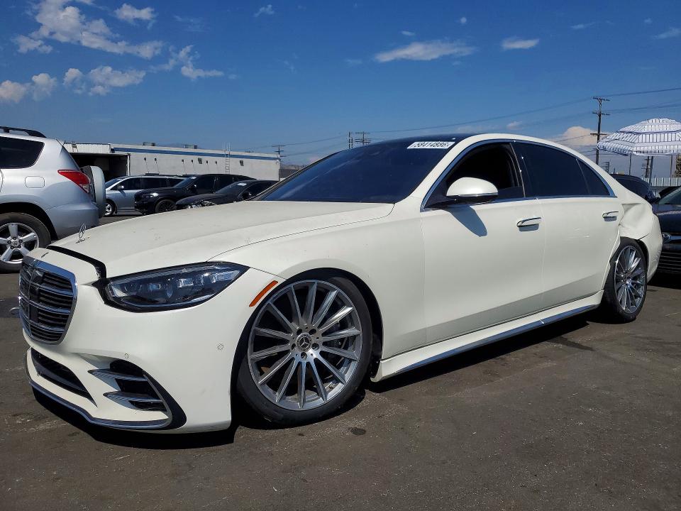 58414886 :رقم المزاد ، W1K6G7GB2NA157817 vin ، 2022 Mercedes-benz S مزاد بيع