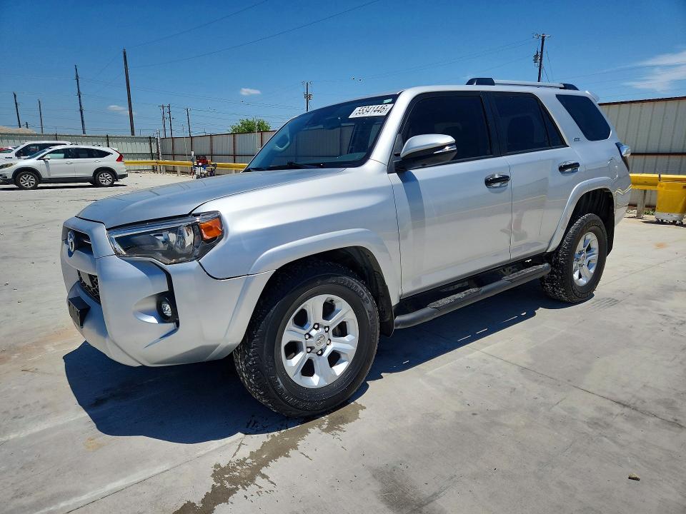 2022 Toyota 4runner მანქანა იყიდება აუქციონზე, vin: JTEFU5JR4N5266216, აუქციონის ნომერი: 55341446