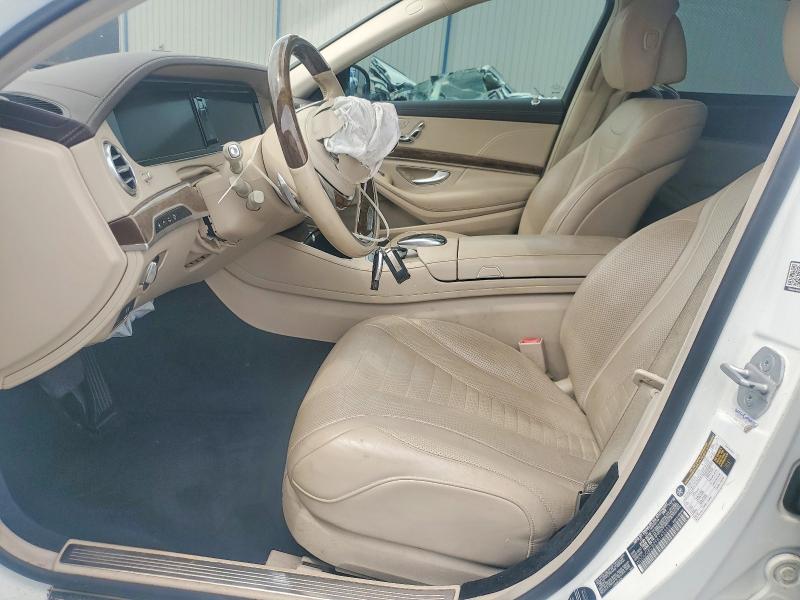 55377906 :رقم المزاد ، WDDUG8CB2FA145333 vin ، 2015 Mercedes-benz S مزاد بيع