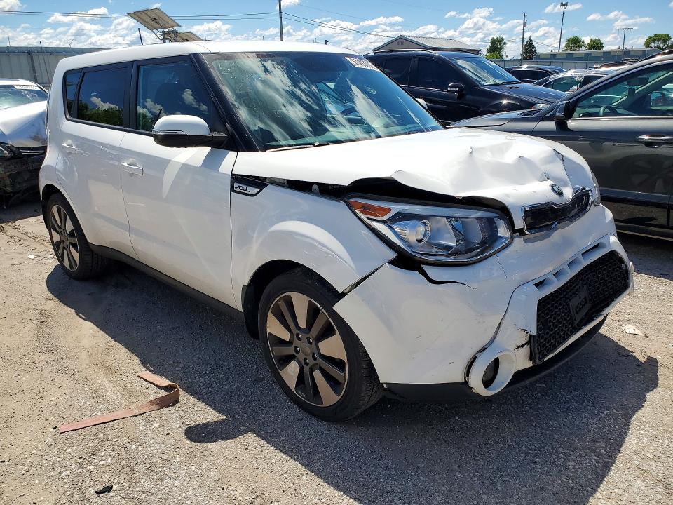 57493396 :رقم المزاد ، KNDJX3A56F7138377 vin ، 2015 Kia Soul مزاد بيع