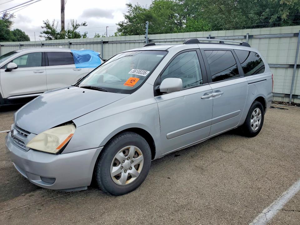 2008 Kia Sedona მანქანა იყიდება აუქციონზე, vin: KNDMB233786256030, აუქციონის ნომერი: 56108336