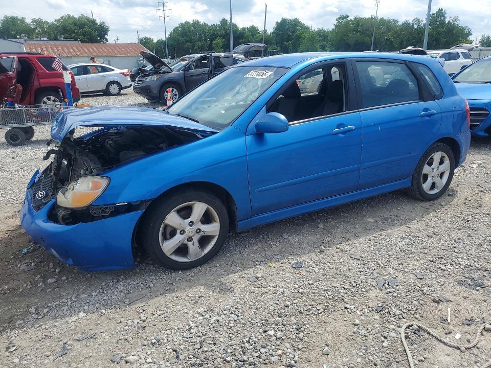 Продаж на аукціоні авто 2007 Kia Spectra5, vin: KNAFE161875002168, номер лоту: 57218056