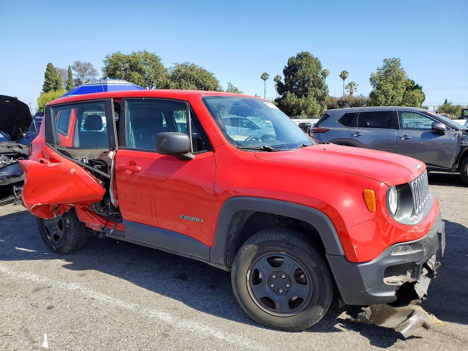 Продаж на аукціоні авто 2017 Jeep Renegade, vin: ZACCJBAB2HPG05729, номер лоту: 55765586