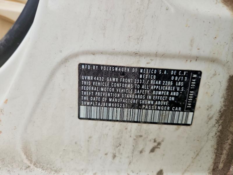 Aukcja sprzedaży 2014 Volkswagen Jetta, vin: 3VWPL7AJ8EM605231, numer aukcji: 56597546