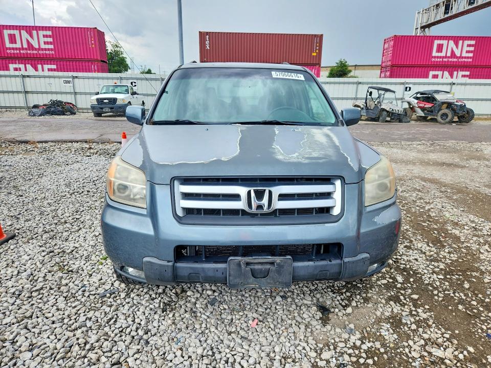 2007 Honda Pilot მანქანა იყიდება აუქციონზე, vin: 2HKYF18437H509897, აუქციონის ნომერი: 57066616