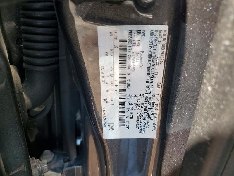 Aukcja sprzedaży 2016 Ford Focus, vin: 1FADP3F2XGL237309, numer aukcji: 56482326