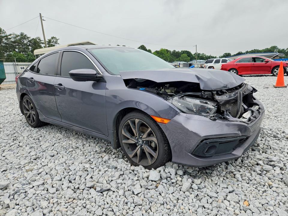 56496396 :رقم المزاد ، 2HGFC2F87MH501710 vin ، 2021 Honda Civic مزاد بيع