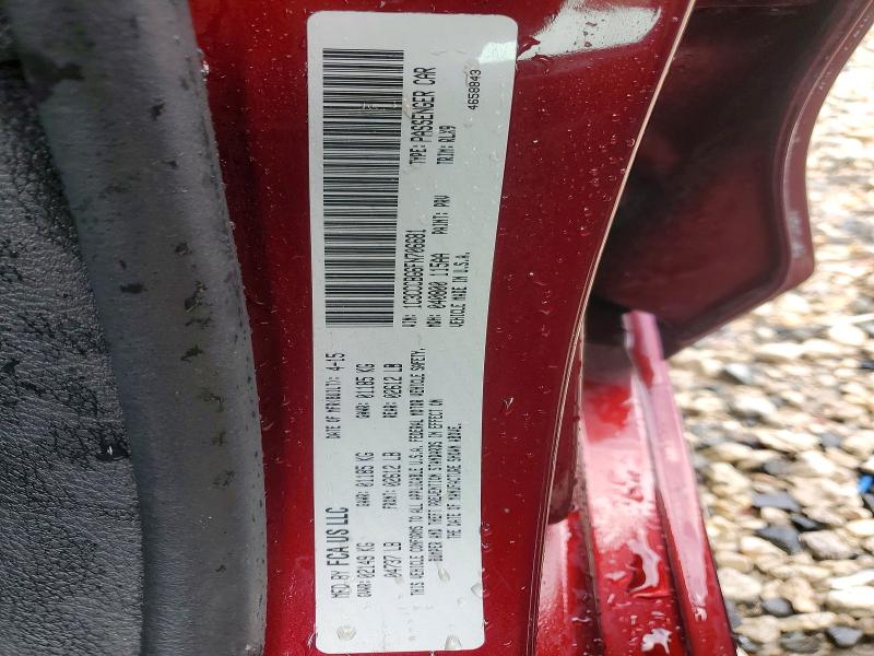 Продаж на аукціоні авто 2015 Chrysler 200, vin: 1C3CCCBG6FN706681, номер лоту: 58438876