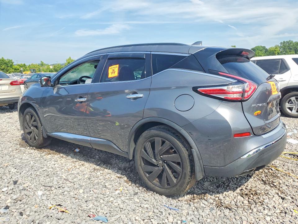 Aukcja sprzedaży 2017 Nissan Murano, vin: 5N1AZ2MH5HN199708, numer aukcji: 56498576